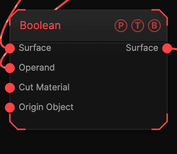 Boolean node
