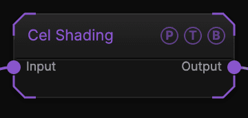 Cel Shading node