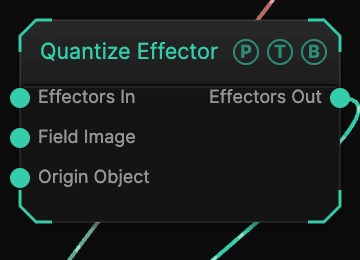 Quantize Effector node
