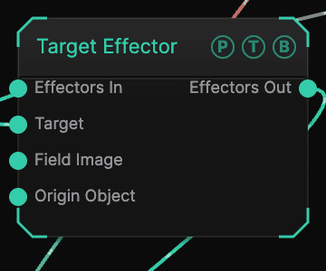 Target Effector node