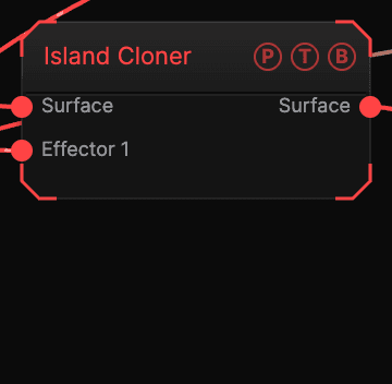 Island Cloner node