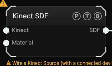 Kinect SDF node