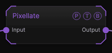 Pixellate node