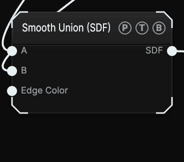 SDF Combine node