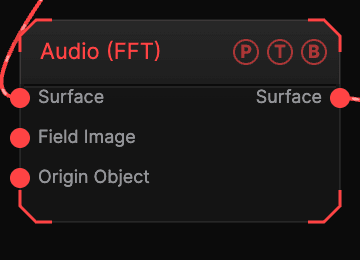 Audio (FFT) node