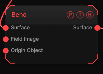 Bend node