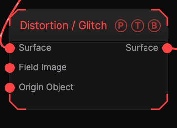 Distortion / Glitch node