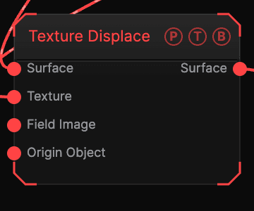 Texture Displace node