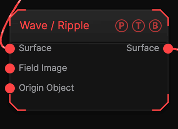 Wave / Ripple node