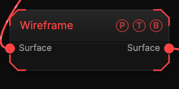 Wireframe node