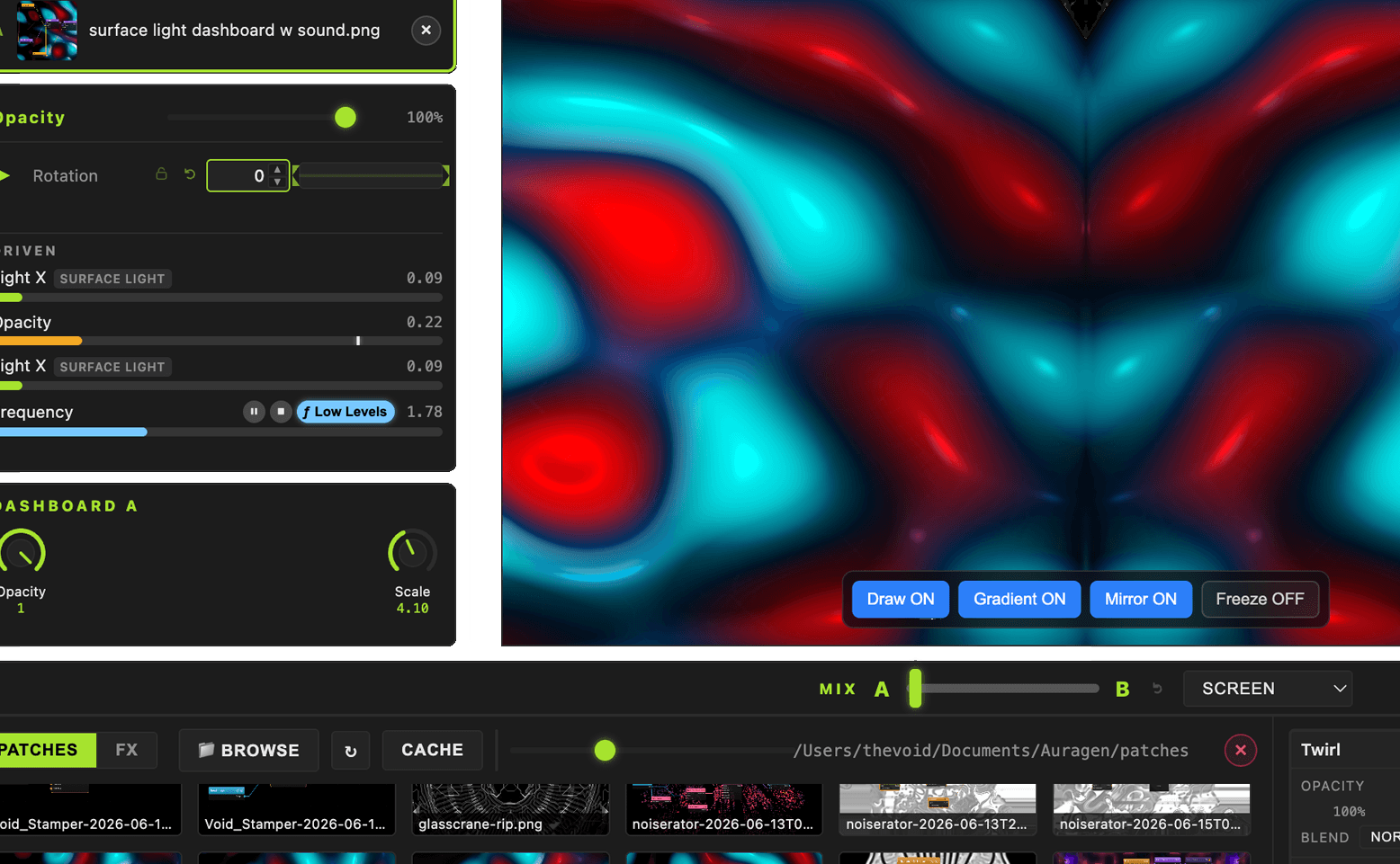 Live Performance Mode