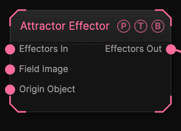 Attractor Effector node