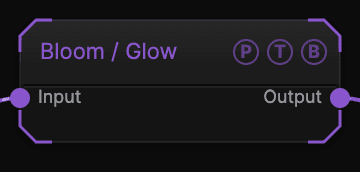 Bloom / Glow node