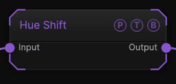 Hue Shift node