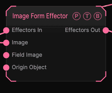 Image Form Effector node
