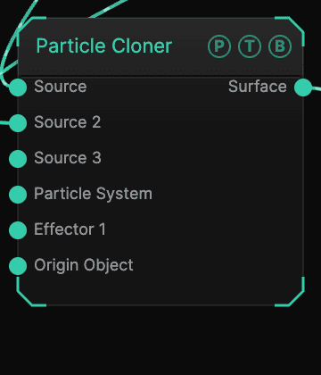 Particle Cloner node