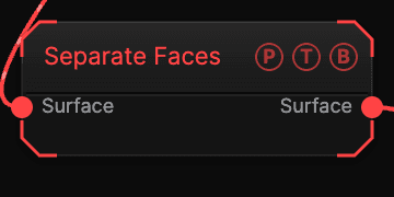 Separate Faces node
