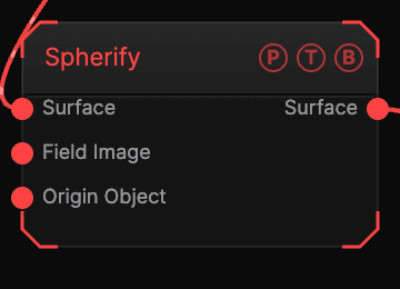 Spherify node