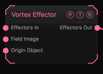 Vortex Effector node